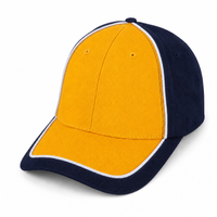 Arena Two Tone Structured Snapback Cap thumbnail 50 navy.white.gold angle
