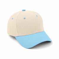 HBC Two-Tone Cap with Iconic Hudson's Bay Stripes thumbnail 105 natural sky angle