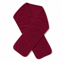 Polar Fleece Scarf thumbnail 11 maroon front