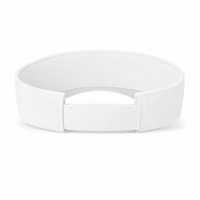 Pro Series Breathable Adjustable Sports Visor thumbnail 61 white back
