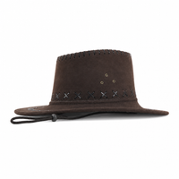 Cowboy Hat thumbnail 12 dark brown right