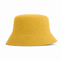 Terry Towelling Flex Bucket Hat thumbnail 59 sunflower right