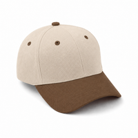 HBC Two-Tone Cap with Iconic Hudson's Bay Stripes thumbnail 70 natural coffee angle