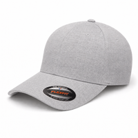 Flexfit Heatherlight Cap with Melange Fabric in Grey Tones thumbnail 22