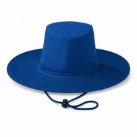 Poly Viscose Slouch Hat thumbnail 8 royal front