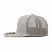 R168 Trucker Hat with Breathable Mesh and Adjustable Fit thumbnail 86 stone left