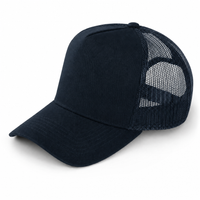 Premium A Frame HEMP TRUCKER CAP thumbnail 29 navy angle