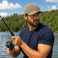 Classic Stone Washed Dad Hat with Metal Buckle Closure thumbnail 24