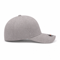 Flexfit Heatherlight Cap with Melange Fabric in Grey Tones thumbnail 12