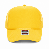 Ottocap 39165 High Crown Foam trucker with rope thumbnail 49 yellow front
