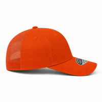 GTO 112 Trucker Hat with Ventilated Comfort and Adjustable Fit thumbnail 149 orange right