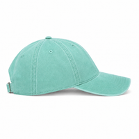 Flex Enzyme Washed Adjustable Baseball Cap thumbnail 66 seafoam light green right