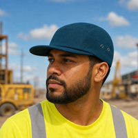 Flex R165 Premium Cotton 5-Panel Adjustable Cap thumbnail 77 petrol moodboard