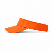 Flex Event Visor in Multiple Vibrant Colours thumbnail 53 orange left