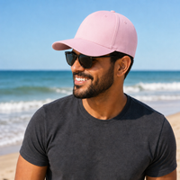 6277 FLEXFIT Structured Baseball Cap thumbnail 54 pink moodboard