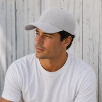 Flexfit Heatherlight Cap with Melange Fabric in Grey Tones thumbnail 24