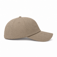 A Frame Dad Hat Unstructured thumbnail 39 khaki right