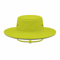 Luminescent Wide Brim Safety Hat with Adjustable Chin Strap thumbnail 13