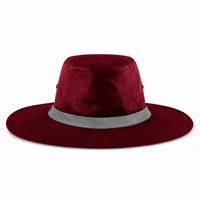 Hi Vis Reflector Safety Hat thumbnail 47 maroon back