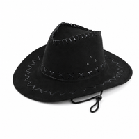Cowboy Hat thumbnail 7 black angle