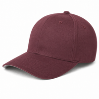 6277 FLEXFIT Structured Baseball Cap thumbnail 9 maroon angle