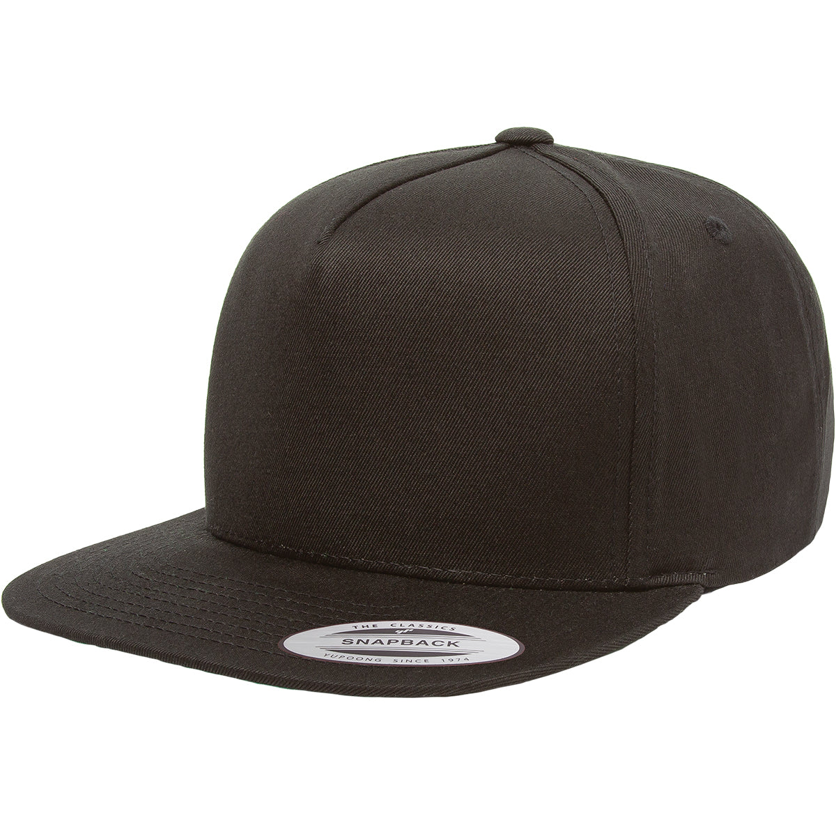 YP Classics Five-Panel Cotton Twill Snapback Cap