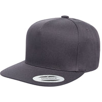YP Classics Five-Panel Cotton Twill Snapback Cap thumbnail 4