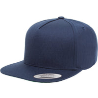 YP Classics Five-Panel Cotton Twill Snapback Cap thumbnail 6