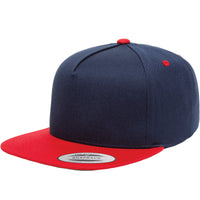 YP Classics Five-Panel Cotton Twill Snapback Cap thumbnail 7