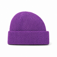 Premium Lambswool Flex Beanie with Cuff – Ultra Soft & Warm thumbnail 74 purple right