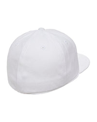 Flexfit 210 Premium Fitted Flat Peak Cap – Structured 6-Panel Hat thumbnail 4 flexfit 210 premium fitted flat peak cap - madhats.com.au