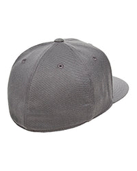 Flexfit 210 Premium Fitted Flat Peak Cap – Structured 6-Panel Hat thumbnail 10 flexfit 210 premium fitted flat peak cap - madhats.com.au
