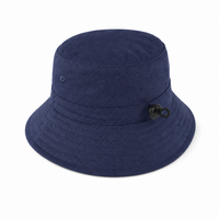 Flex Kindy Bucket Hat thumbnail 17 navy angle