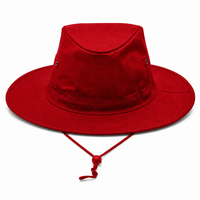 Slouch Hat Break-away Clip thumbnail 38 red front