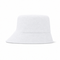 Terry Towelling Flex Bucket Hat thumbnail 18 white left