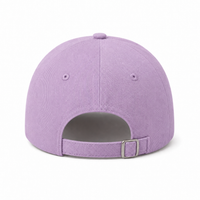 A Frame Dad Hat Unstructured thumbnail 33 violet back