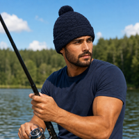 Pom Pom Beanie thumbnail 28 navy moodboard
