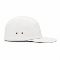 Flex R165 Premium Cotton 5-Panel Adjustable Cap thumbnail 12 white right