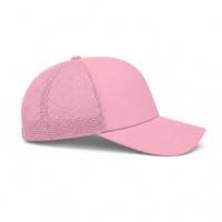 Rapper Flex High Crown Trucker Cap with Mesh Panels thumbnail 146 pink right
