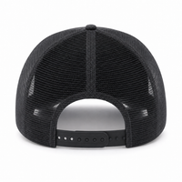 Flex Enzyme Trucker Cap with Metal Buckle Strap thumbnail 12 black back