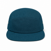 Flex R165 Premium Cotton 5-Panel Adjustable Cap thumbnail 72 petrol front
