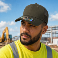 GTO 112 Trucker Hat with Ventilated Comfort and Adjustable Fit thumbnail 16 loden moodboard