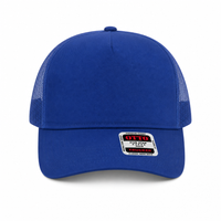 Ottocap 32285 A-Frame 5-Panel Mesh Back Trucker Hat thumbnail 2 royal front