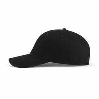 1156 Classic Canvas Cap in Multiple Premium Colors thumbnail 2 black left