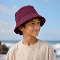 Flex School Bucket Hat thumbnail 42 maroon moodboard