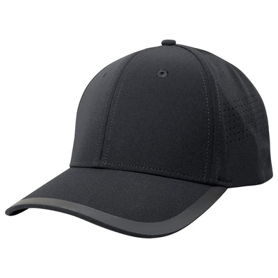 Circuit Sporty Curved Peak Baseball Cap with Moisture-Wicking Sweatband