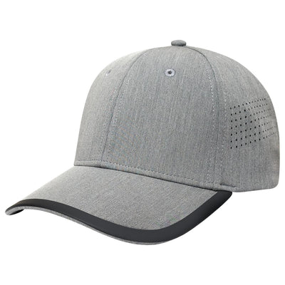 Circuit Sporty Curved Peak Baseball Cap with Moisture-Wicking Sweatband