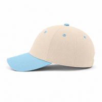 HBC Two-Tone Cap with Iconic Hudson's Bay Stripes thumbnail 102 natural sky left