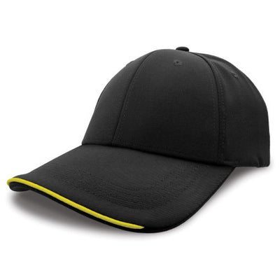 Streamliner Contrast Piping Curved Peak Cap
