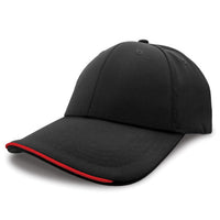 Streamliner Contrast Piping Curved Peak Cap thumbnail 2 streamliner - madhats.com.au